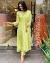 Yellow Kurti Set